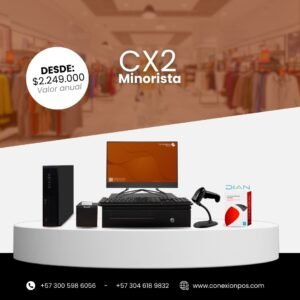 CX2 Comercio minorista - Combo POS