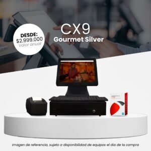 CX9 Gourmet Silver - Combo POS