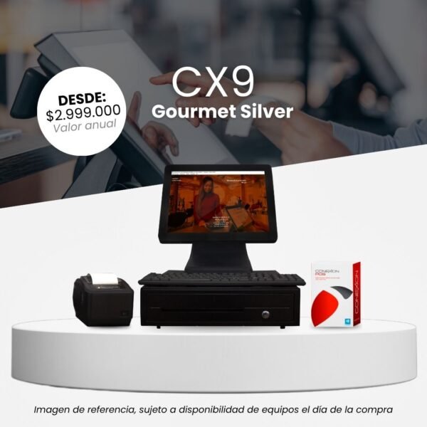 CX9 Gourmet Silver - Combo POS
