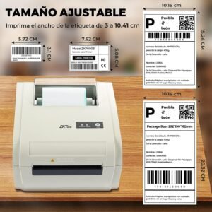 Impresora de etiquetas ZKTECO 8006