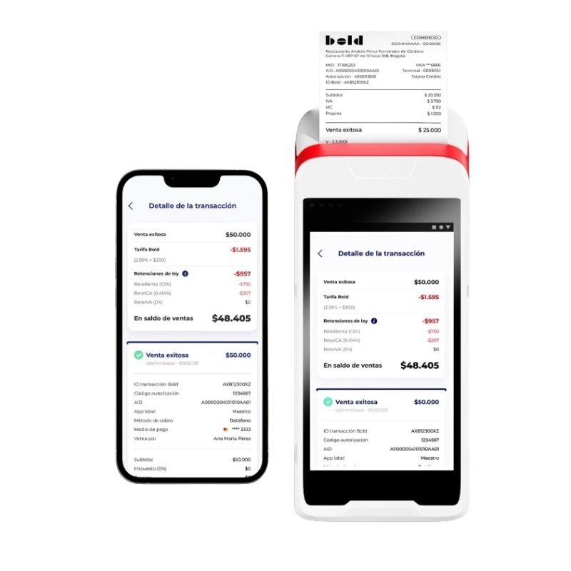Datáfono Portátil Bold Smart Pro - Image 2