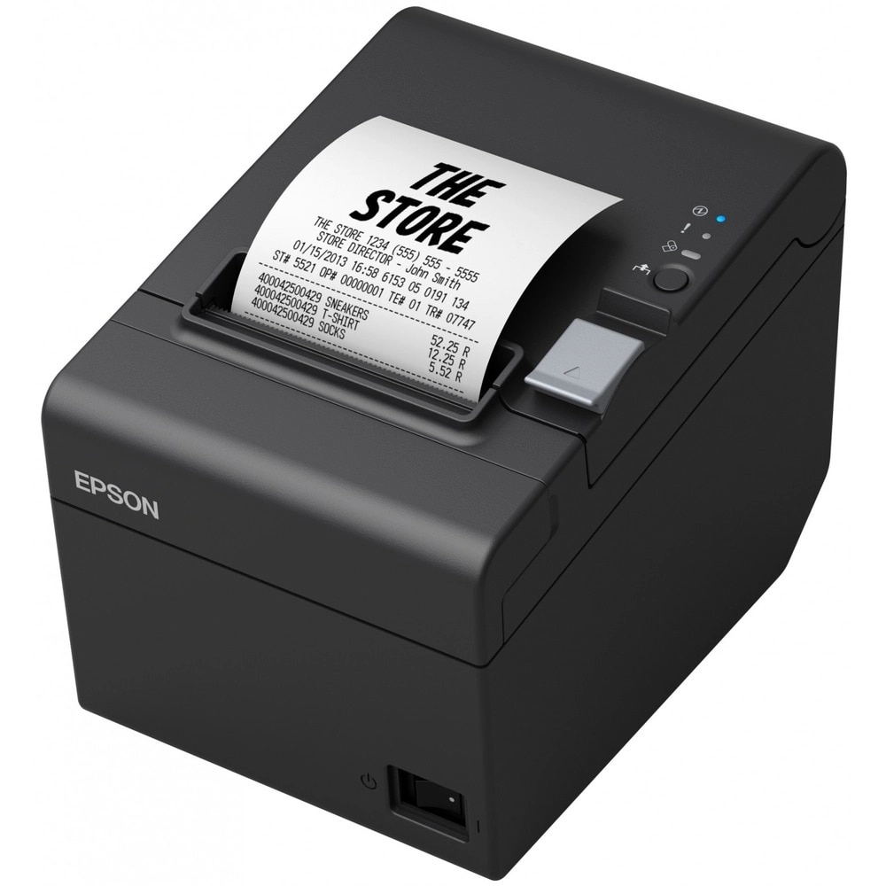 Epson TM-T20III Impresora Térmica POS 80mm USB/Serial - Ahorra Papel Automáticamente - Imagen 1