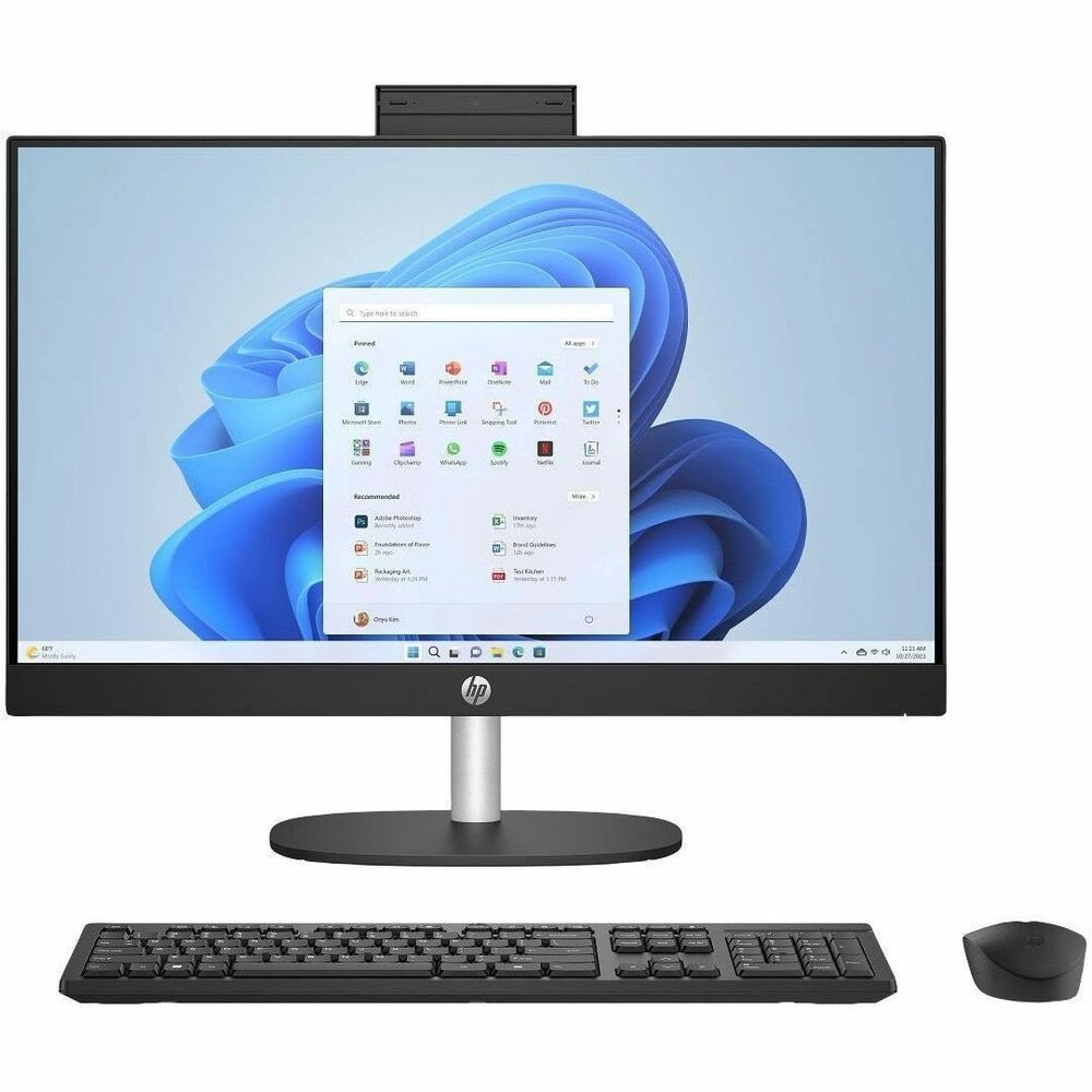 HP All-in-One 24 Ryzen 5 8GB 512GB SSD - Computador Ecológico Todo en Uno - Imagen 1